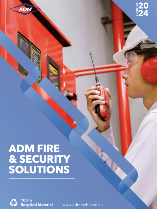 ADM Fire Security Products Brochure Cover