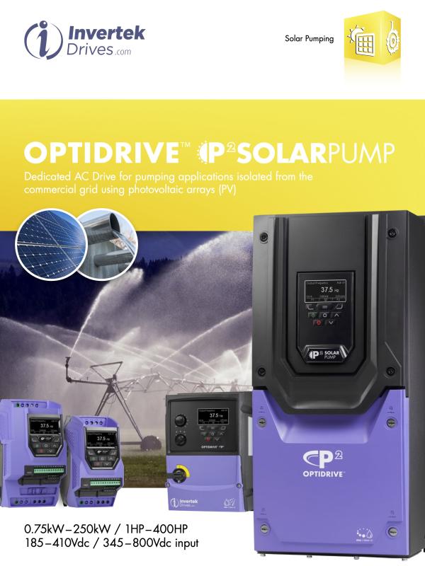 Invertek P2 Solarpump Brochure