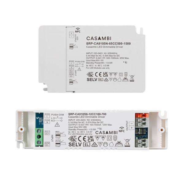 Casambi Range LED Drivers and DC Controllers