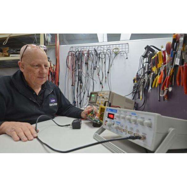 Richard at Test Bench ADM