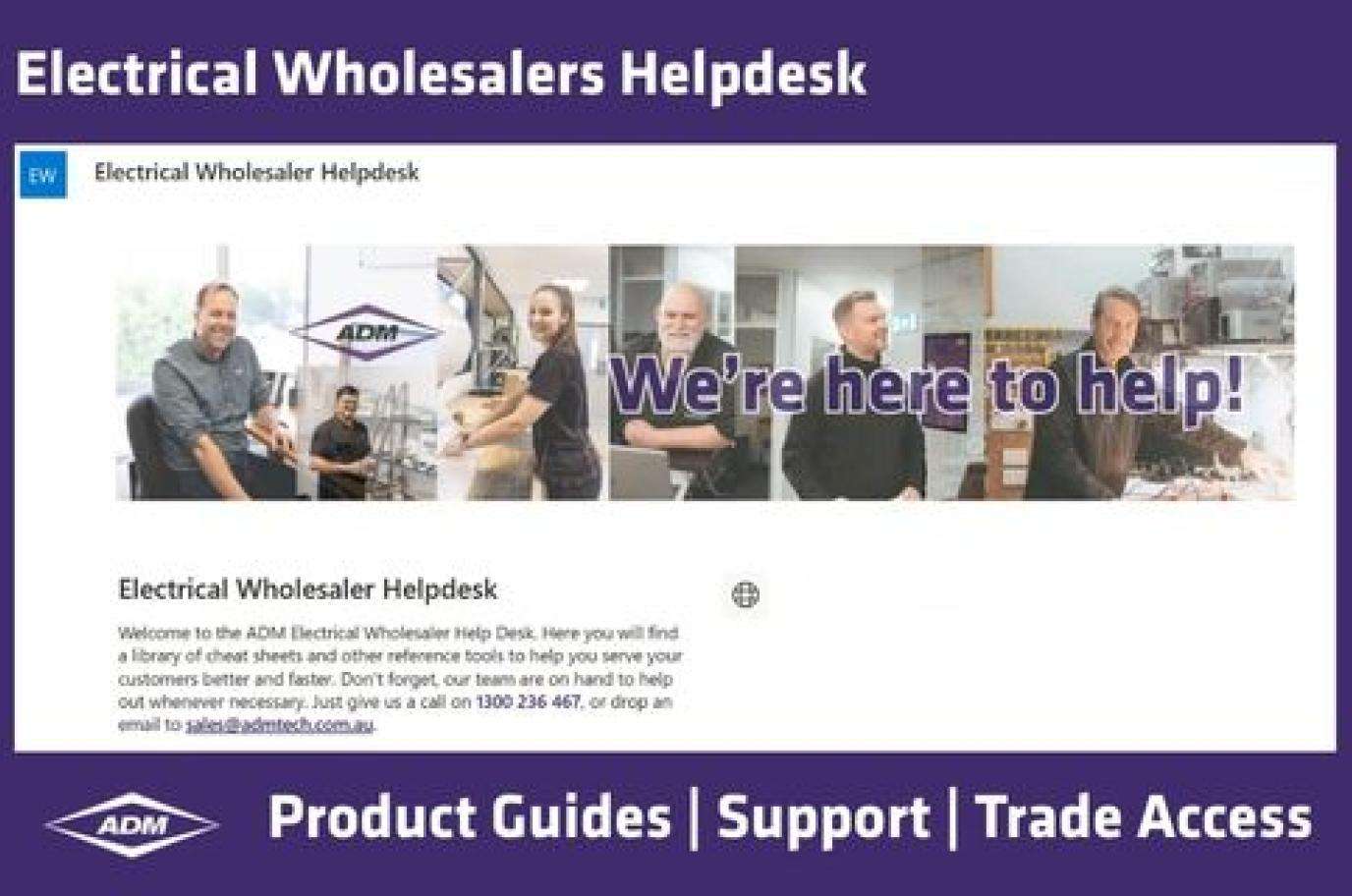 Electrical Wholesalers Helpdesk