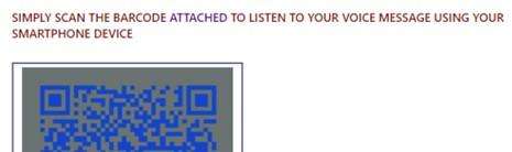 Scam QR code